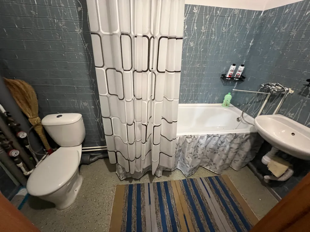 Уютная студия в Северном с кроватью и диваном