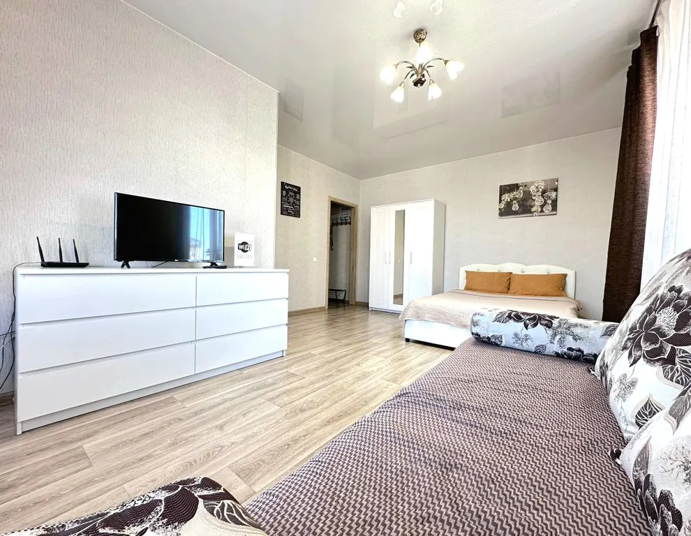 Уютная однокомнатная квартира с балконом в центре