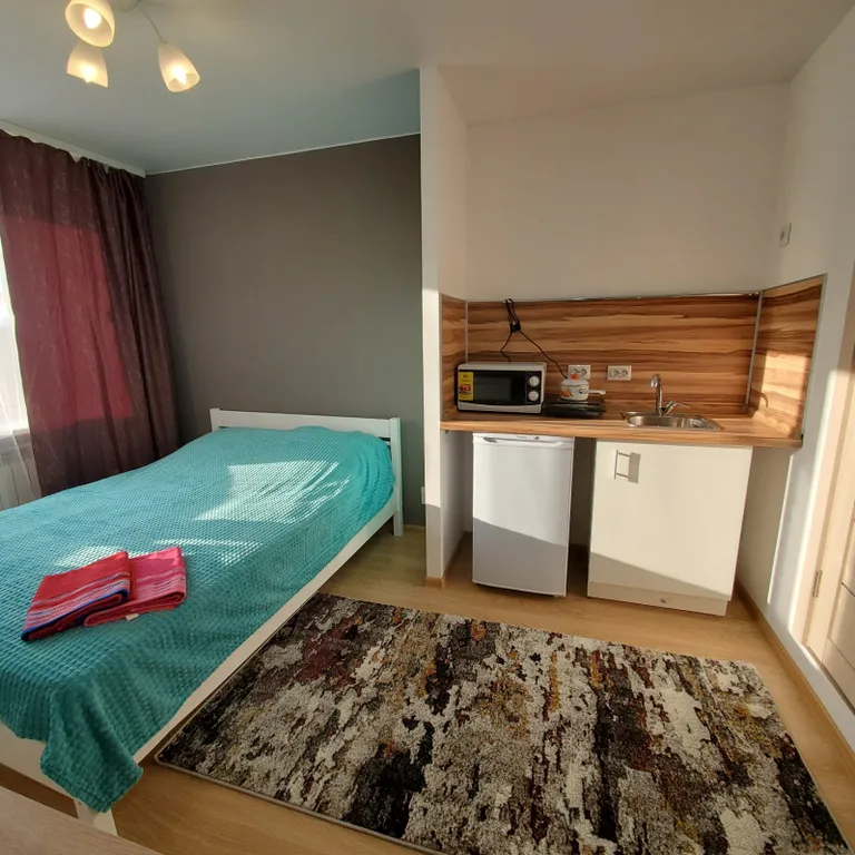 Апартаменты "Как дома" Уютная студия 9