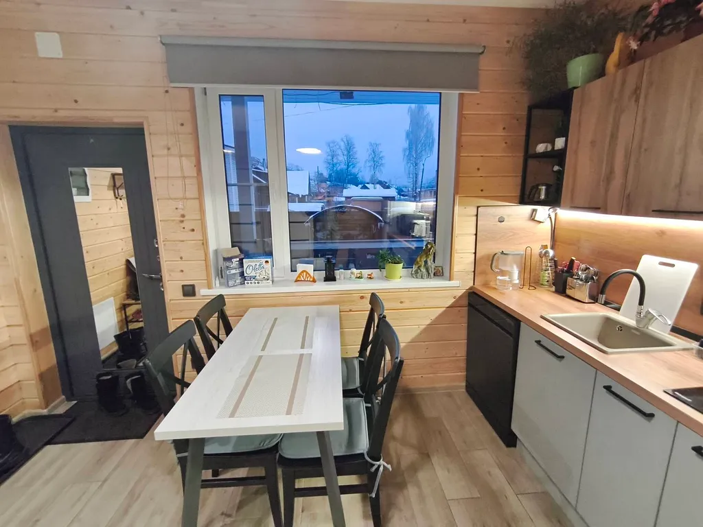 Дом с сауной и барбекю