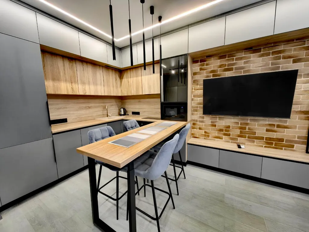 Дизайнерская студия с видом на море