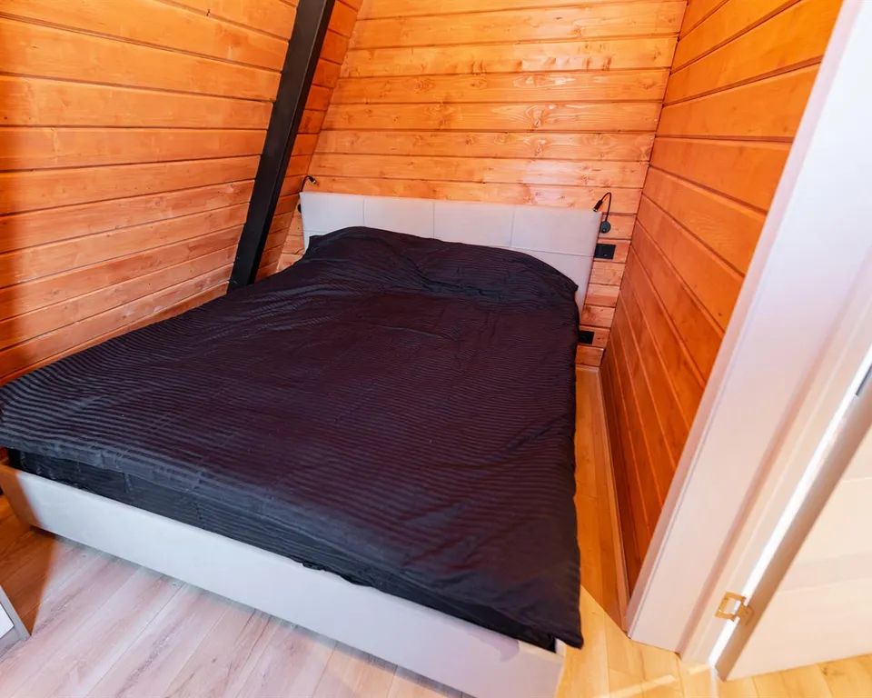 Треугольный дом А-фрейм рица