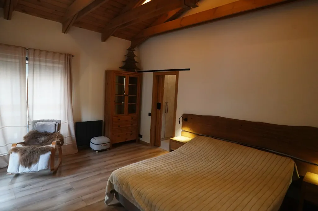 Современное шале с видом на горы