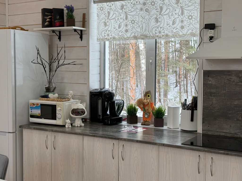 Уютный дом в соснах для семейного отдыха