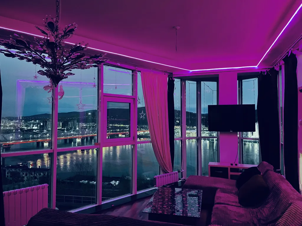 Квартира Апартаменты с шикарным панорамным видом на Енисей — аренда посуточно в Красноярск