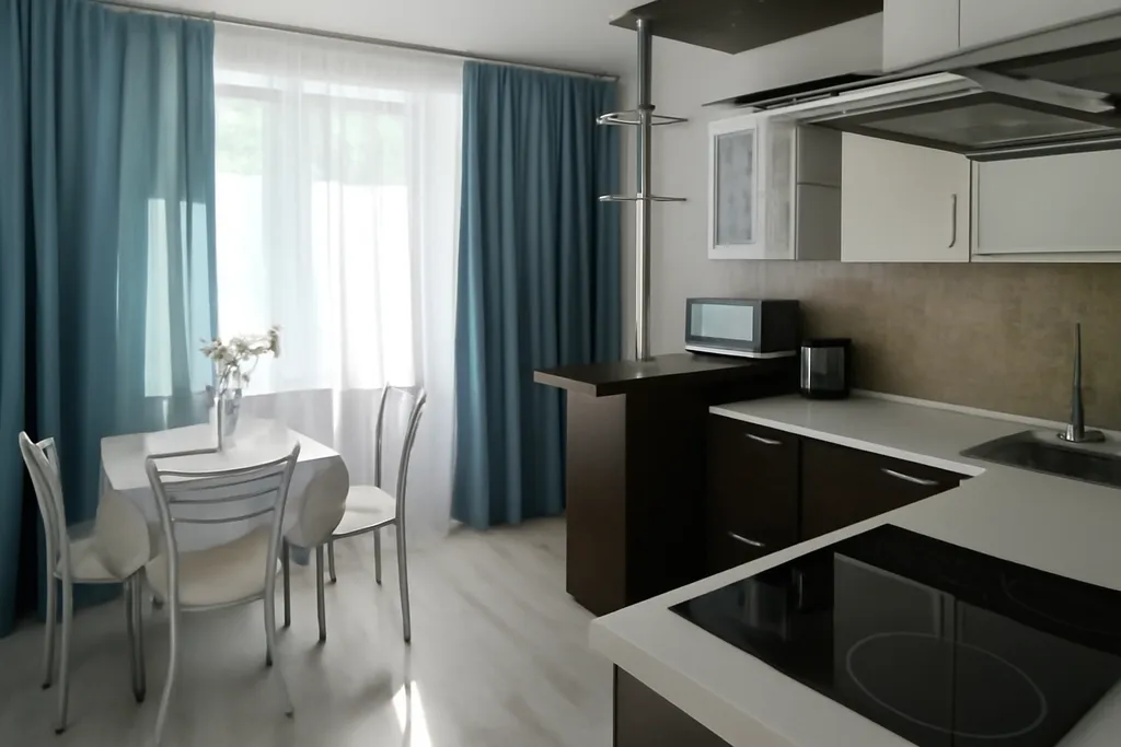 Квартира Просторная студия в новом жилом комплексе — Омск