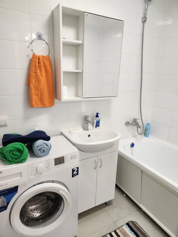 Квартира Квартира Уютная евродвушка рядом с лесопарком — Янино-1