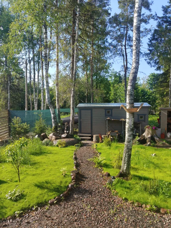 Уютное место-домик с русской баней на дровах