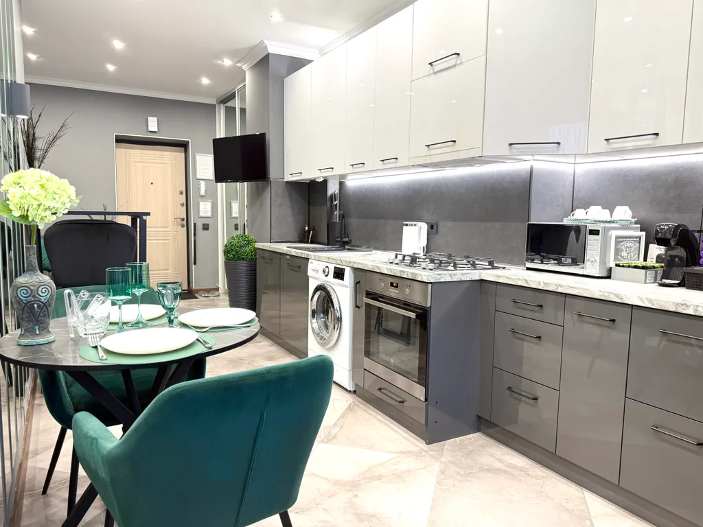 Квартира Квартира Апарты Люкс с террасой, камином, видом на реку в центре Рыбной деревни — Калининград