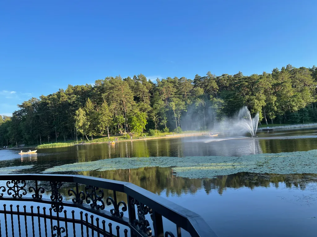 Уютная квартира с видом на озеро и сосновый лес