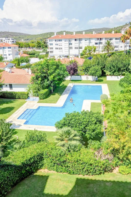 Апартаменты с шикарным видом на море и Ситжес