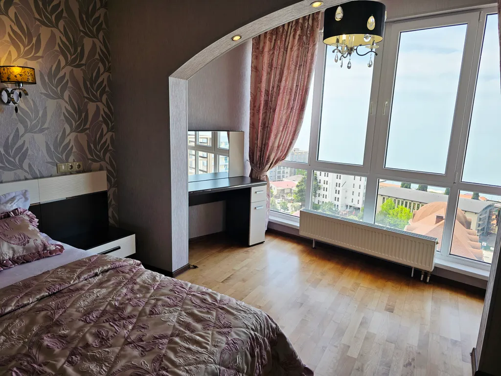 Квартира Просторная квартира с панорамным шикарным видом на море — Адлер