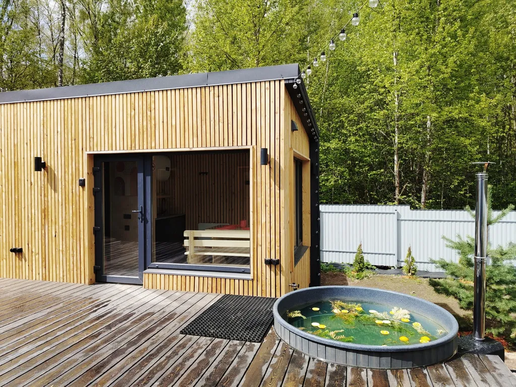 Bydi Family дом с баней и купелью в окружении леса