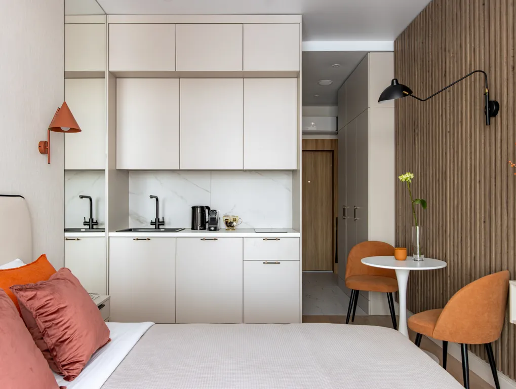 Уютные апартаменты-студия у моря 917