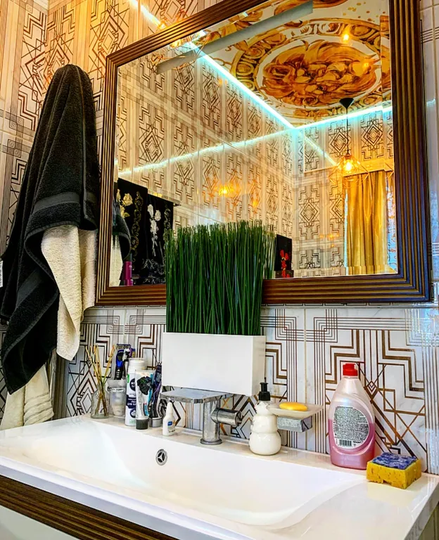 Элитная видовая люкс квартира с террасой дизайна R Cavalli