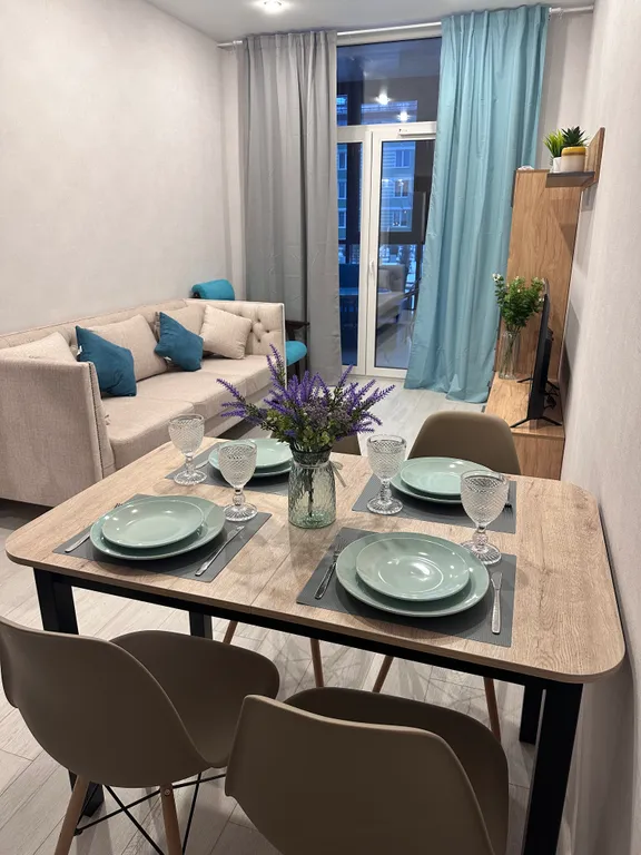 Квартира Новая 1-комнатная квартира рядом с Экспофорумом ЖК Образцовый квартал — Шушары