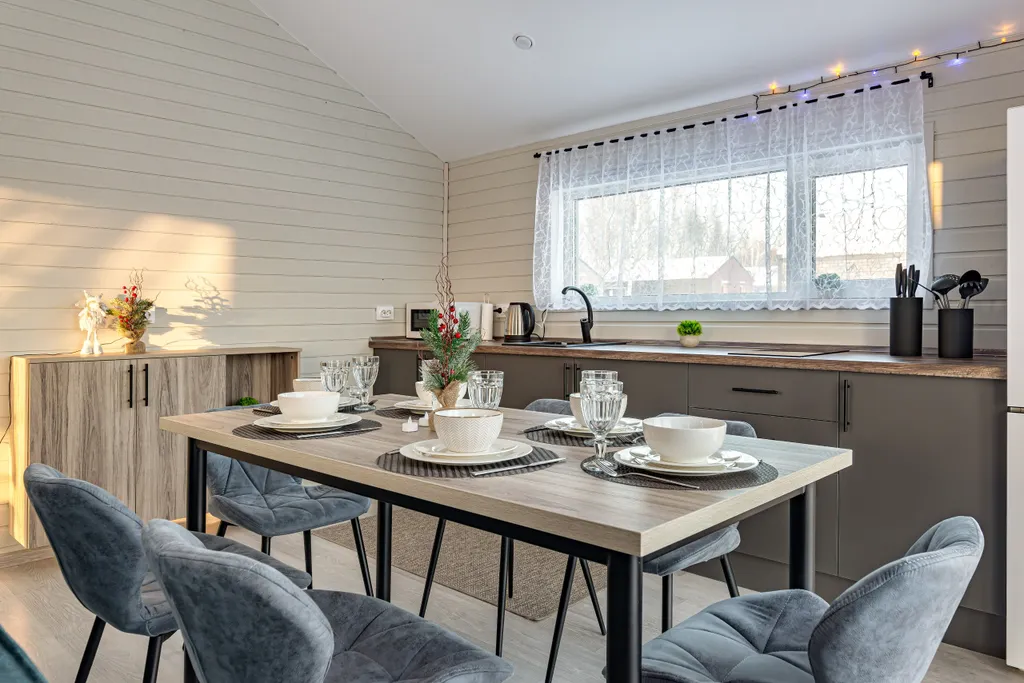 Дом в поселке у водохранилища: все удобства для комфортного отдыха