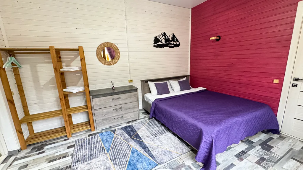 Шале Макси - уютный дом с двумя спальнями и кухней-гостиной