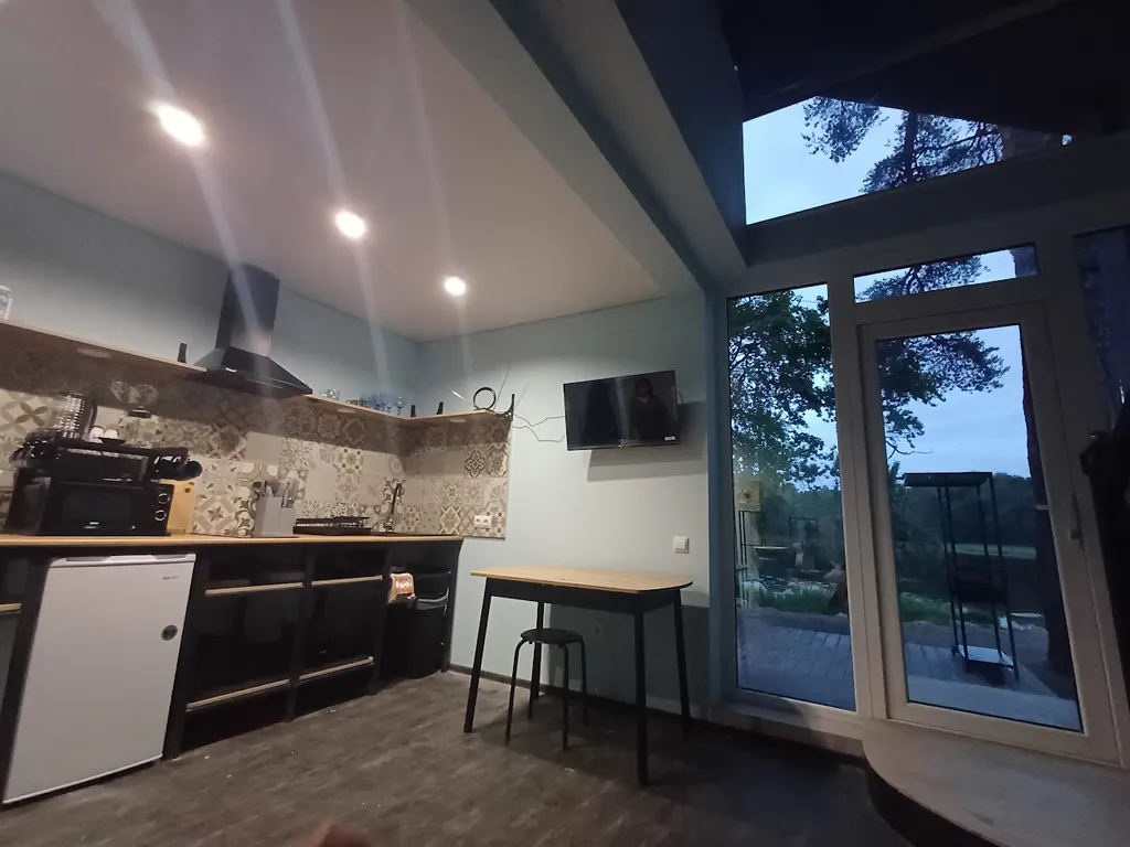 Сауналахти барнхаус на берегу Банного залива