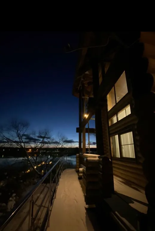 Коттедж Уютный дом на берегу реки — Новая Ладога