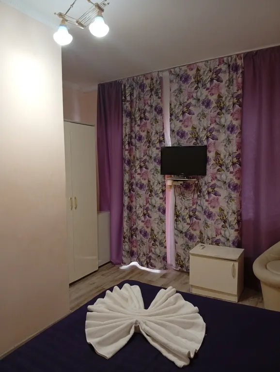 Комната с удобствами с 1 двуспальной или 2 односпальными кроватями