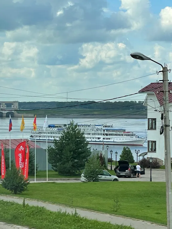 Квартира в центре с видом на Волгу