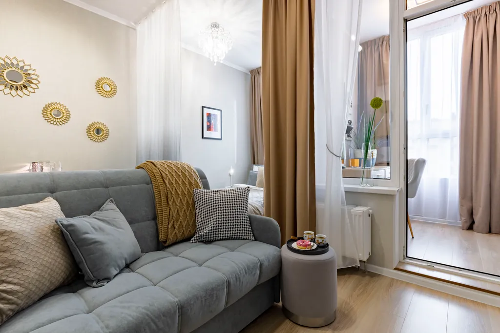 Квартира Квартира Современная студия рядом с Экспофорумом, Пушкиным, Павловском, аэропортом — Шушары