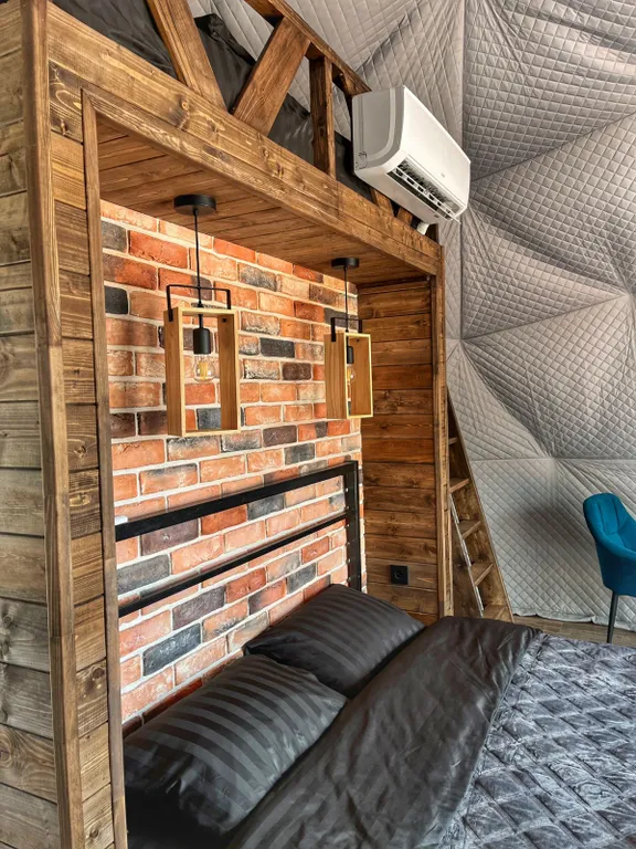 Уютная сфера в стиле лофт