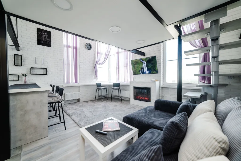 Квартира Квартира Двухэтажный пентхаус в стиле Loft рядом с Крокус-Сити — Раздоры
