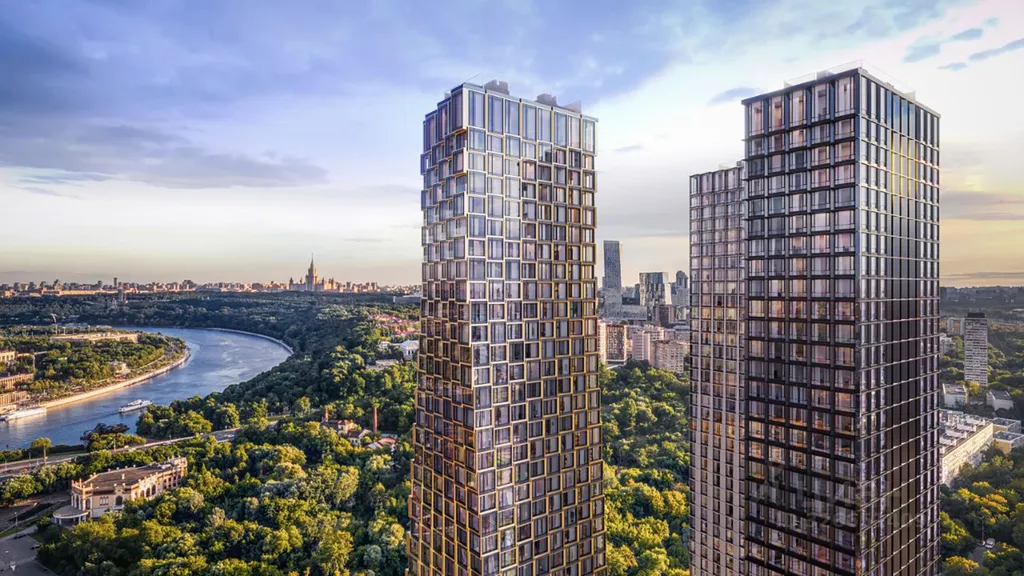 Квартира Дизайнерская квартира с видом на Сити — Москва