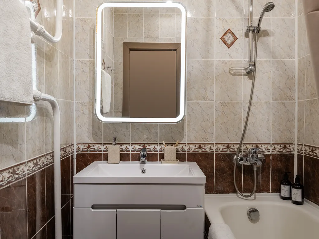Квартира 2-комнатная квартира Kvart-Hotel метро Парк Культуры — Москва