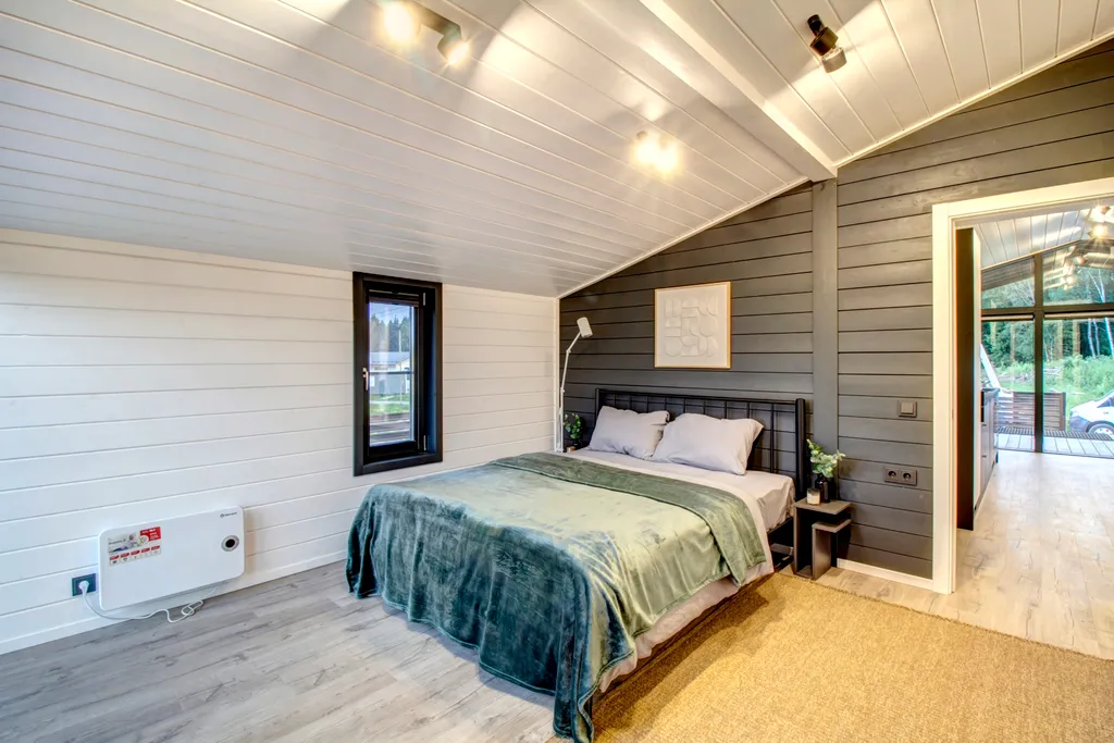 Уютный домик с видом на лес