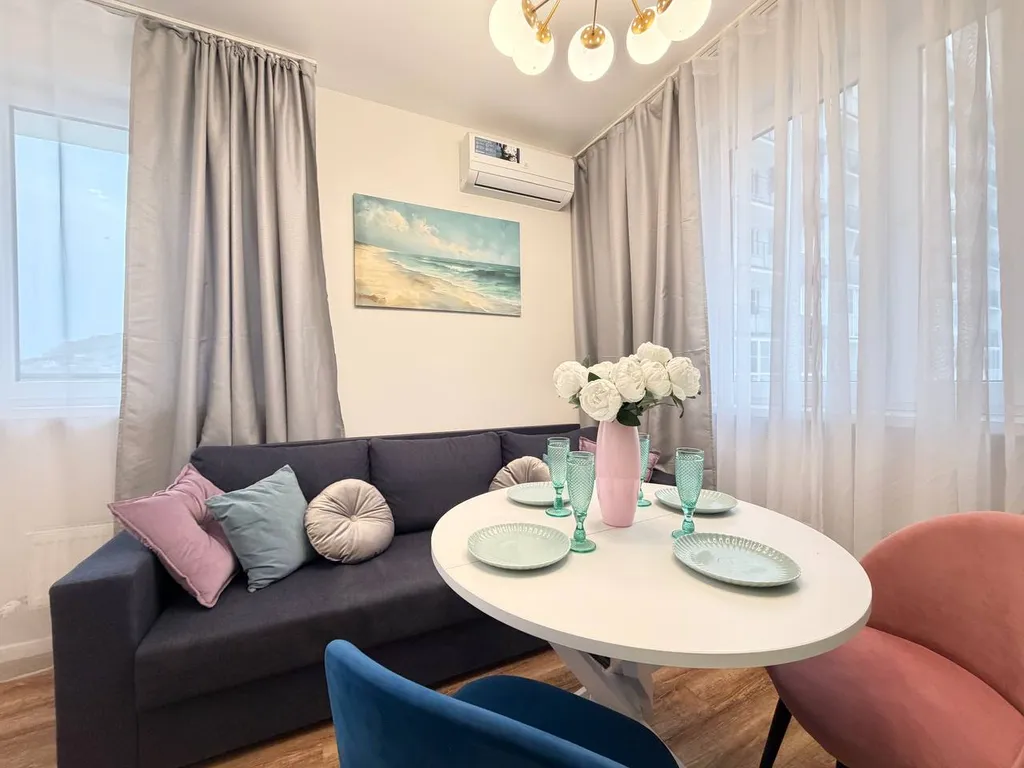 Однокомнатная квартира с видом на олимпийский парк