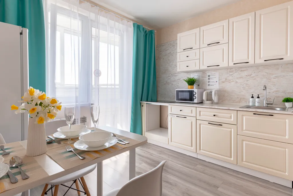 Апартаменты недалеко от залива, гостиничный сервис, бесконтактно