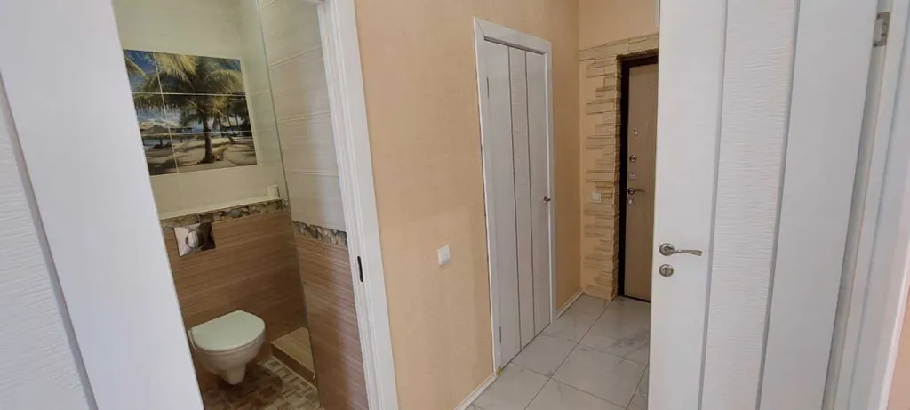 Квартира Квартира Евротрешка 80 кв.м  в 50 м. от моря, с великолепным видом на море — Геленджик