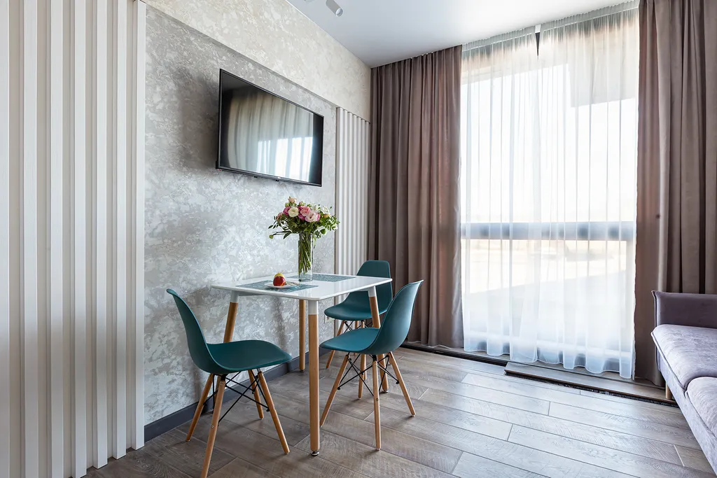 Апартаменты в Охта парк Мераки