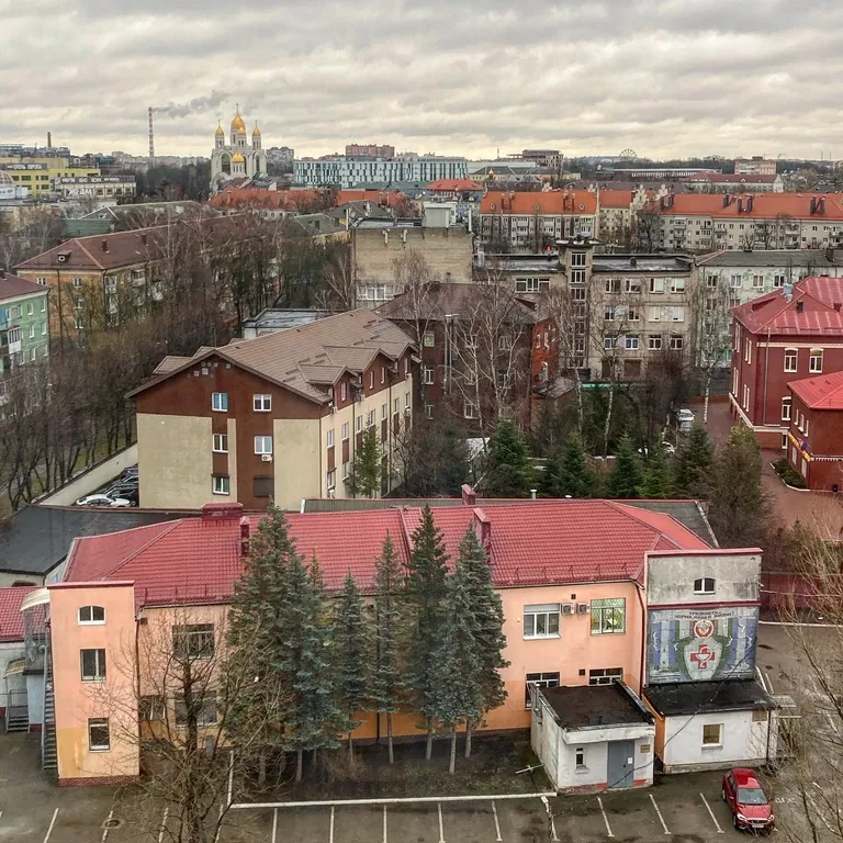Квартира Уютные апартаменты в центре с видом на город — Калининград