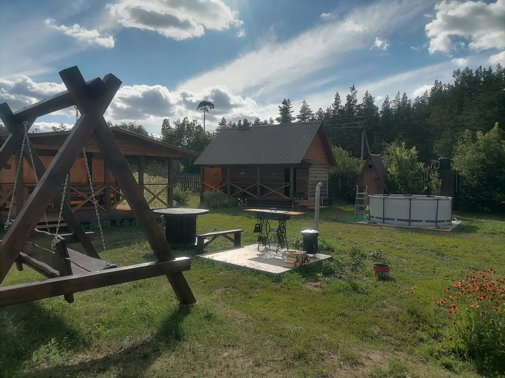 Домик в Бузулукском бору с баней и выходом в лес