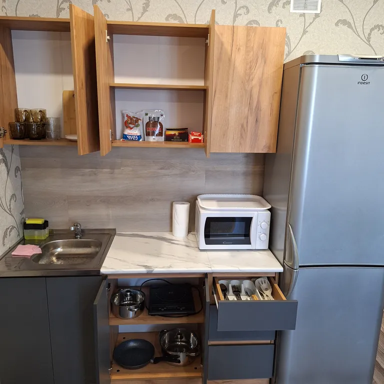 Квартира Семейная евродвушка у аэропорта Толмачево — Обь