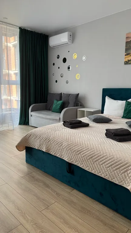 Квартира Квартира Большая комфортная студия — Краснодар