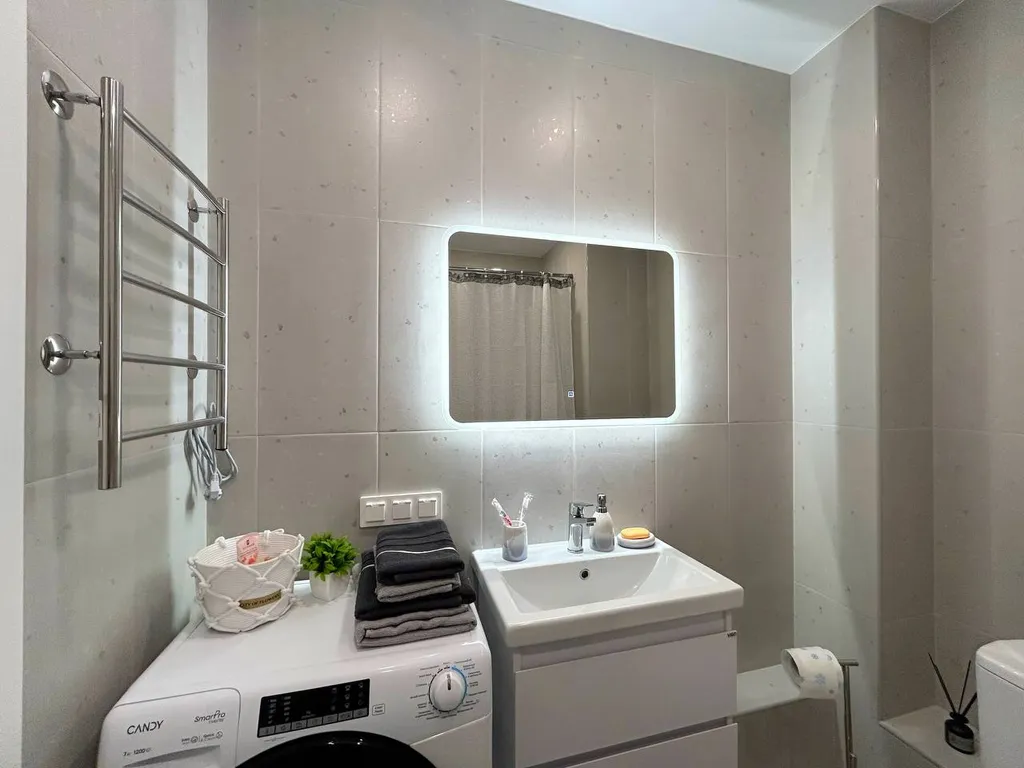 Просторная студия на 15 этаже