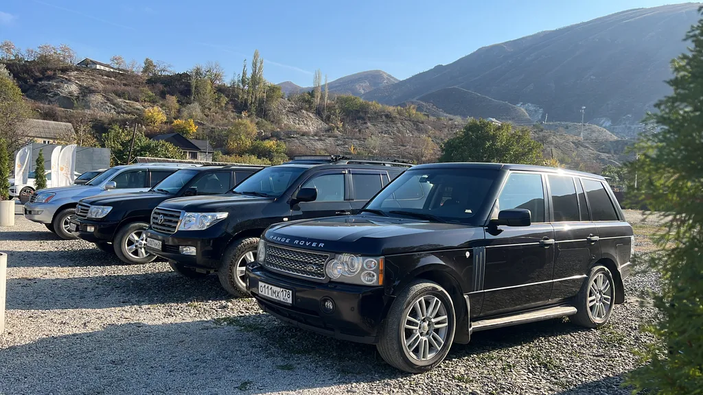 Евротрёшка между Махачкалой и Каспийском