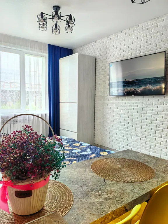 Стильная новая студия в ЖК Аралия