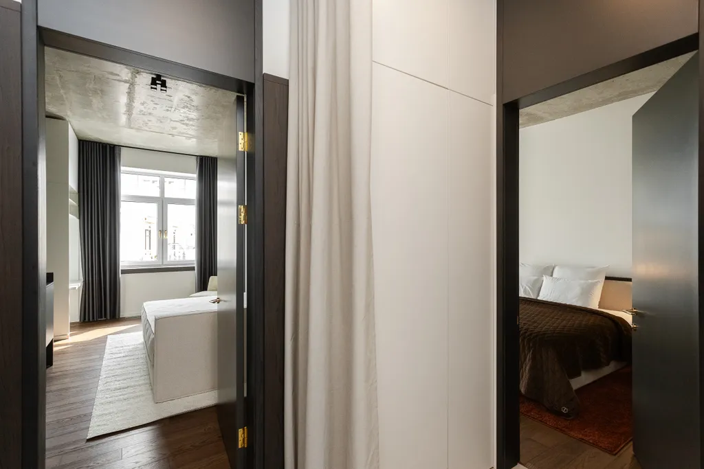 Квартира на первой береговой линии с видом на море в стиле лофт