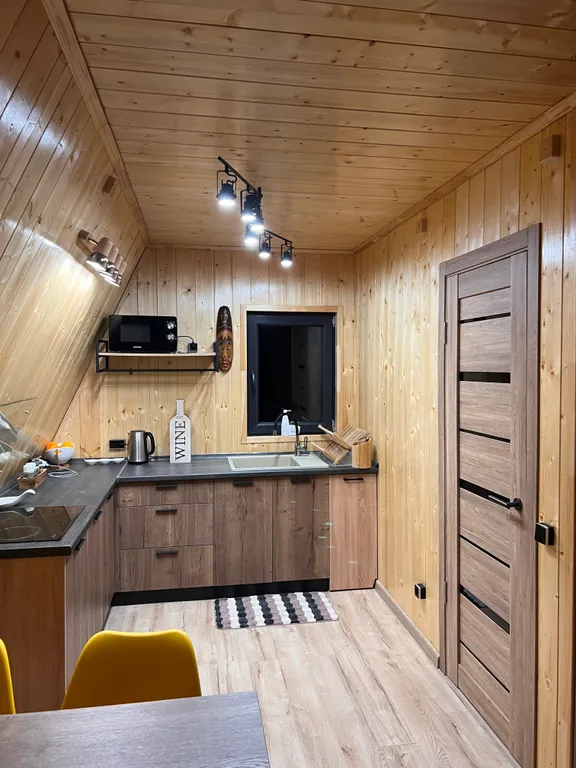 Уютный дом в стиле A-frame