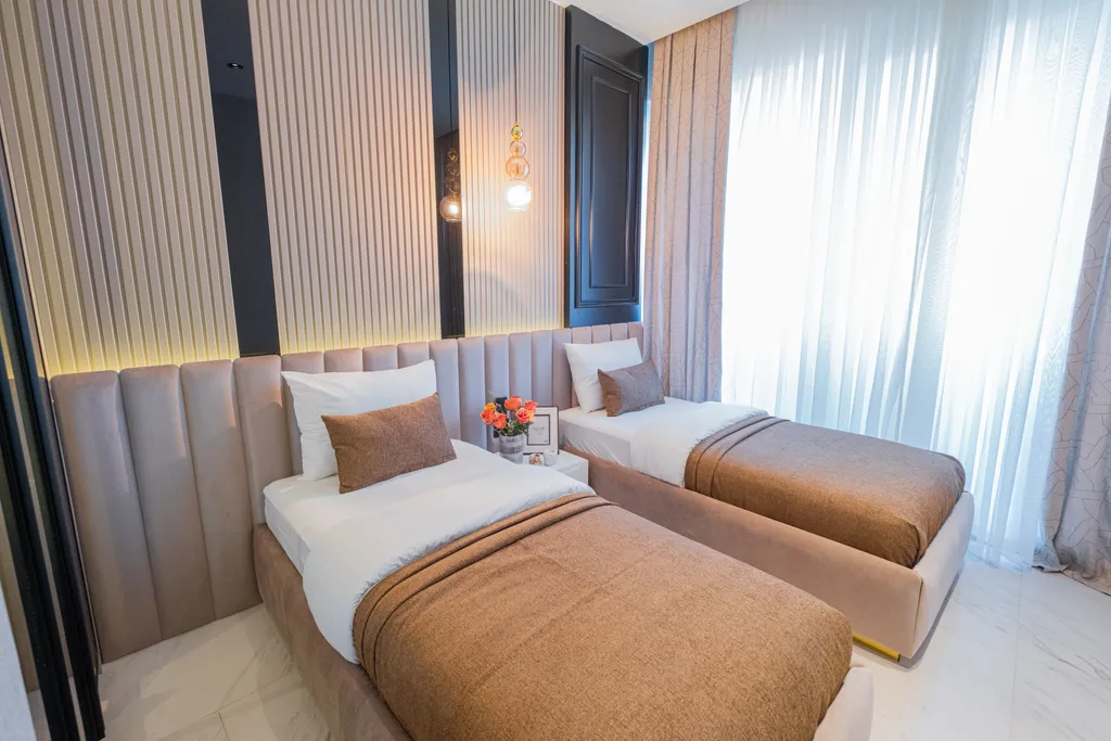 Люкс дуплекс с садом Vıa Mar