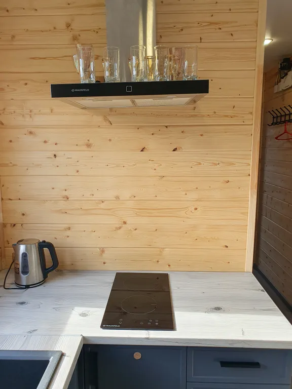 Коттедж Дом с верандой у леса с бассейном — Федотовка