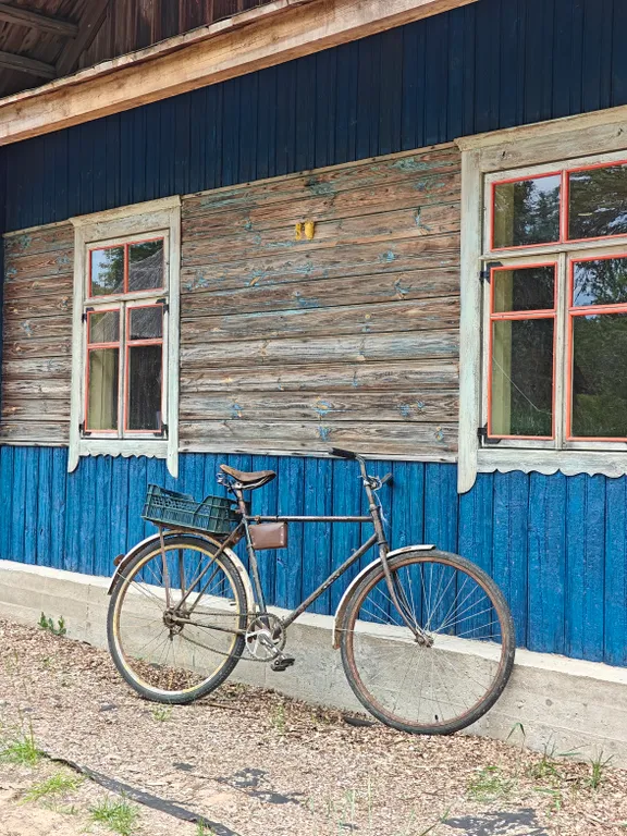 "Кот и Печка", синий дом, красота, тишина и ты