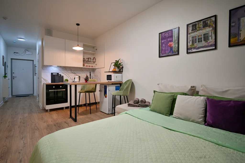 Стильная студия в Ватутинках центральных