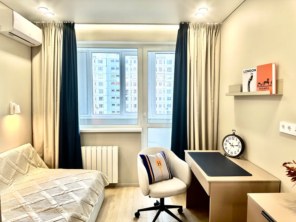 Квартира Квартира Люкс с 2 балконами и дизайнерским ремонтом — Москва